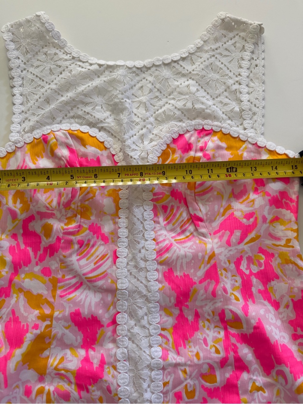 Pulitzer
Lilly Pulitzer Sofia Shift Dress Lace KIR Royal Ooh La La Size 2 - Picture 4 of 8